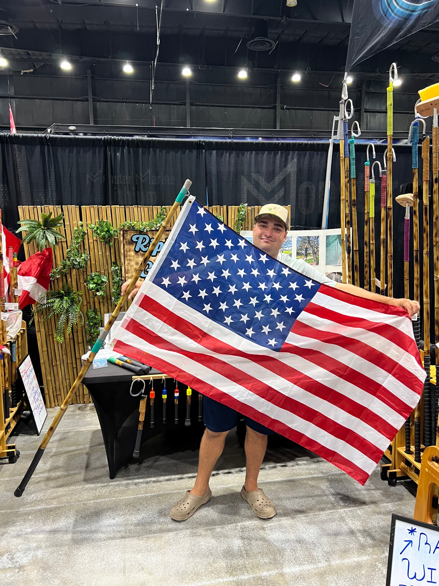 Bamboo Flag Pole