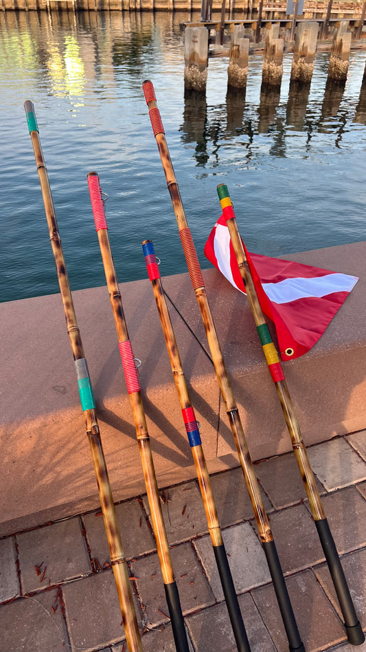 Bamboo Flag Pole